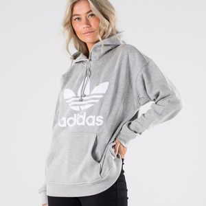 Grey New Adidas Hoodie